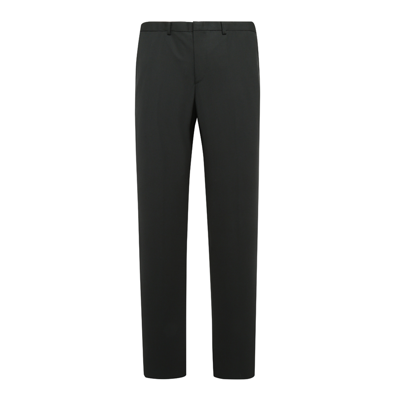 MY447美春秋男式西裤 羊毛中腰修身商务休闲长裤 黑色1200272