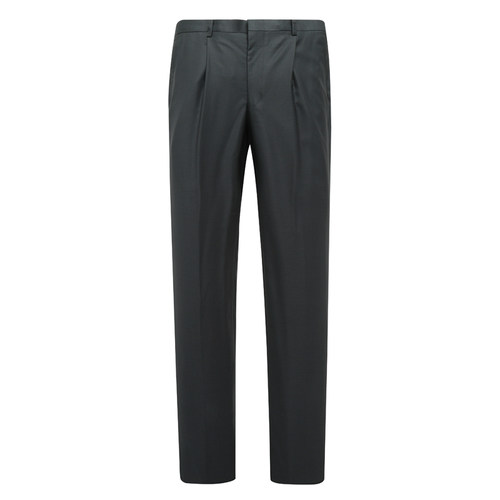 MY442美春秋男式西裤 羊毛中腰直筒商务休闲长裤 深蓝色1200106