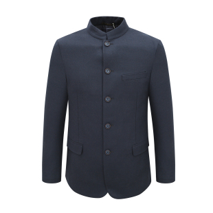 MY479美男春秋休闲西服 1100332 羊毛五粒扣无开衩商务西装