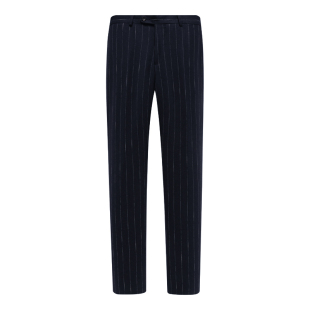 196331 绵羊毛中腰直筒商务休闲长裤 C1440鸟牌男士 春秋稍厚西裤