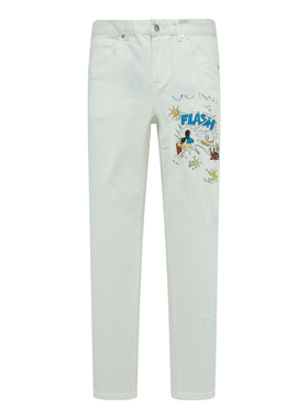 H965男士春秋厚度休闲裤 棉中腰修身商务长裤