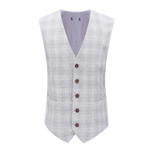 211267 绵羊毛春秋厚度商务休闲上衣 F4030鸟牌男式 马甲