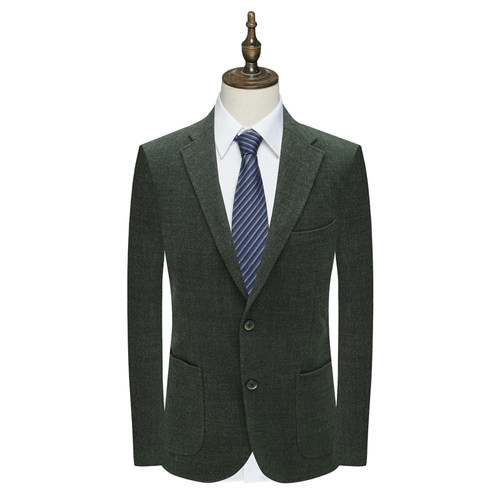 MY578美男式春秋西服 意大利羊毛两粒扣后中开衩商务西装 1100307