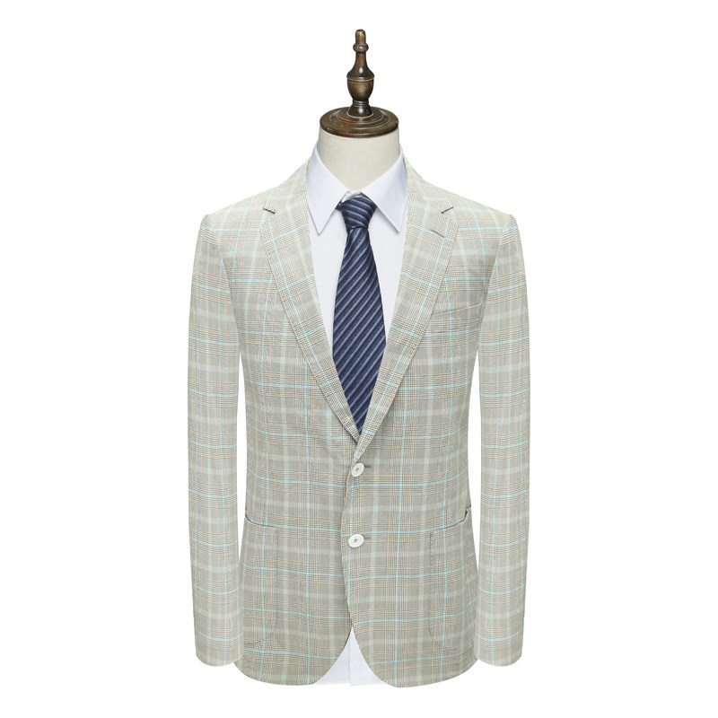 FN230顶春秋男式西服 棉两粒扣后中开衩商务休闲西装外套