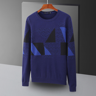 羊毛衫 长袖 29.8%羊毛商务休闲百搭保暖上衣 秋冬款 Q426.九牌男士