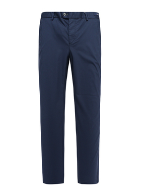 J1580鸟春秋男式休闲裤 棉中腰修身商务休闲长裤弹力