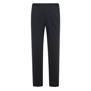 商务休闲长裤 MY467美春秋款 中腰修身 休闲裤 黑色弹力 男式