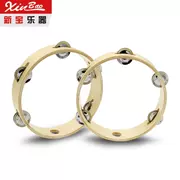 Bộ gõ tambourine bằng gỗ trẻ em dạy nhạc đồ chơi chuông tambourine / chuông reo Giáo dục sớm. - Đồ chơi nhạc cụ cho trẻ em