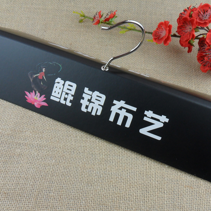 纺织面料挂钩定制 布艺吊卡印刷设计 窗帘挂卡 布料卡头加印logo图片