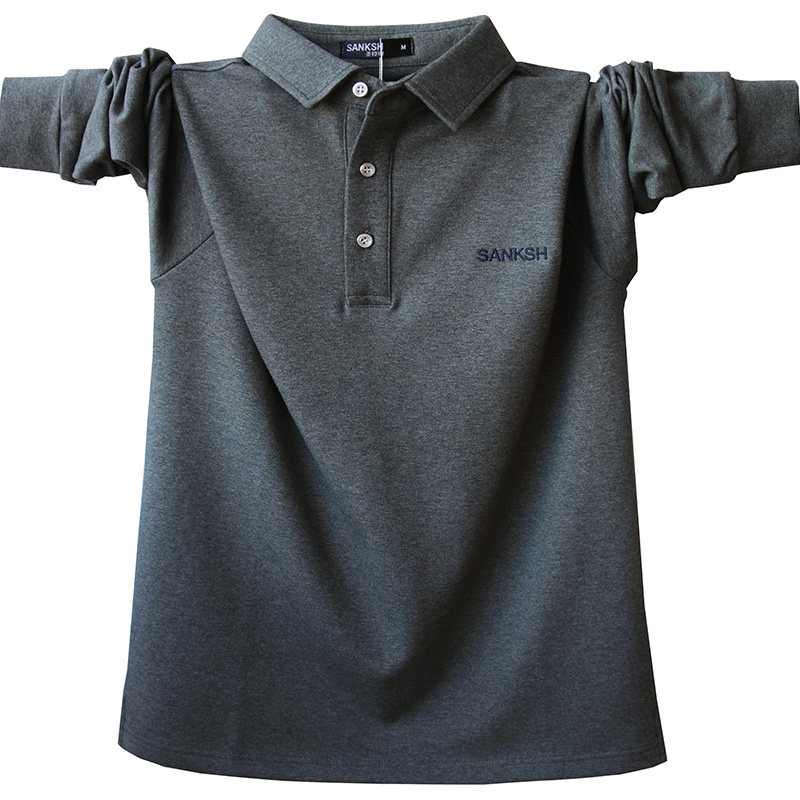 官方新品轩尧耐克 泰秋季中年男士长袖t恤大码宽松爸爸装商务休闲|msdalam kategori Pakaian Lelaki, baju-T - dari Buy2taobao.com untuk memberikan perkhidmatan ejen Taobao profesional membeli