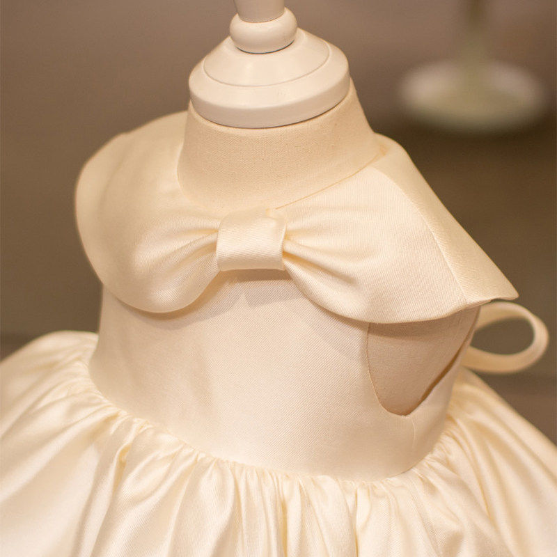 女童花童简约小礼服儿童公主裙蓬蓬裙连衣裙周岁生日宴钢琴演出服