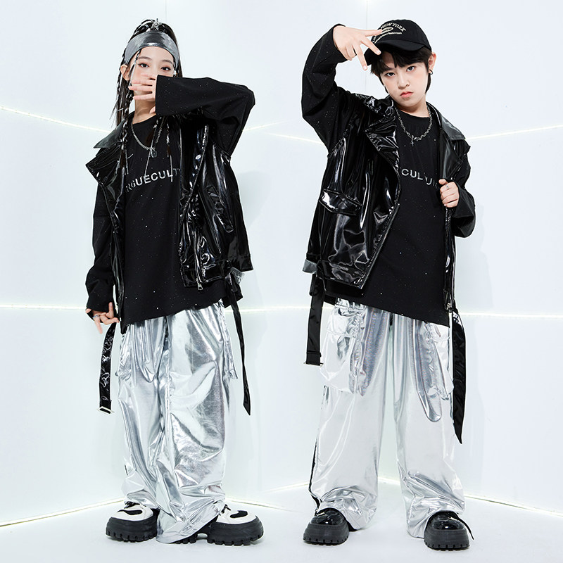 儿童街舞潮服演出服hiphop图片
