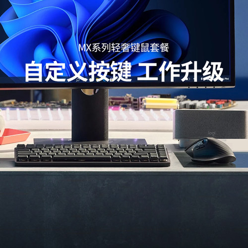 罗技MX轻奢键鼠套装mac