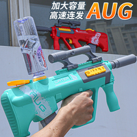 aug电动水枪儿童玩具连发高压强力射程远P90喷呲水枪打水仗大容量