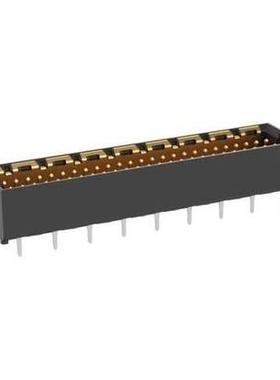 全新 224558【 50P 2MM HS MLE VERT SMT/THR B-B MEZ 2ROW】