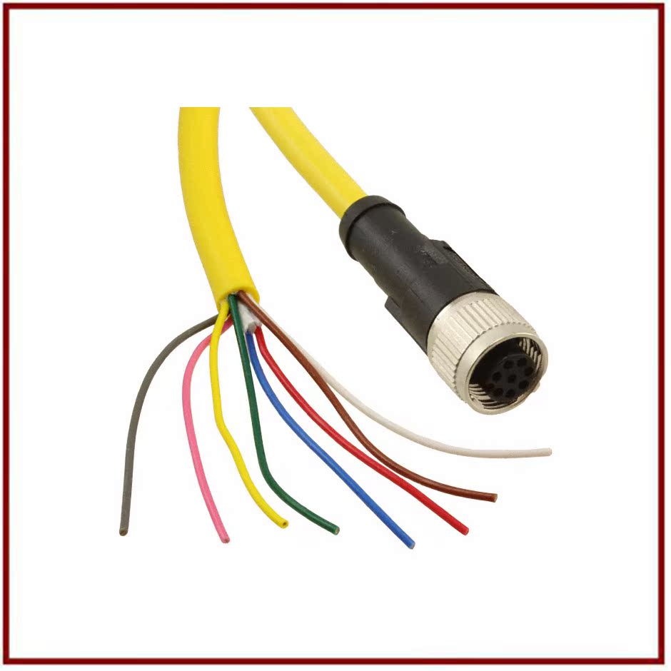 1406104 CBL FMALE TO WIRE LEAD 8PS 16.4'