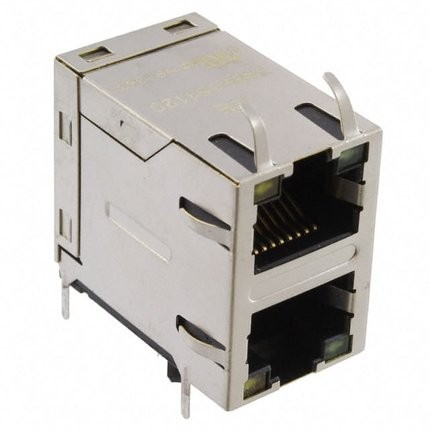 7499151120〖 CONN MAGJACK 2PORT 1000 BASE-T〗原装订货