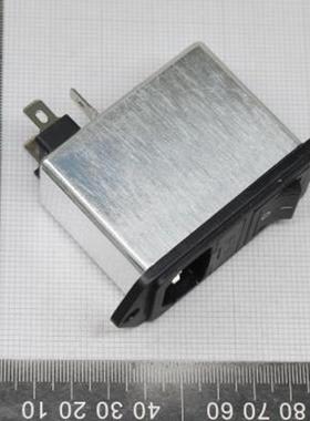 FN282-2-06 MOD PWR INLET COMPACT FILTER 2A