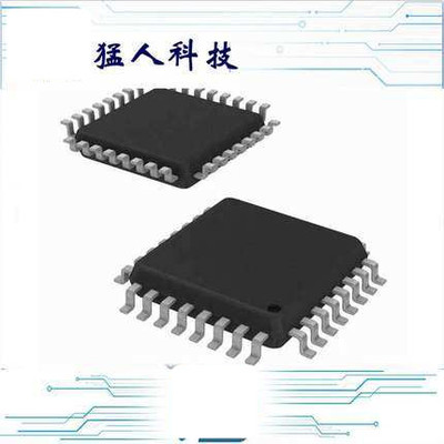 全新 ADS124S06IPBSR IC ADC 24BIT 6CH I2C 32-TQFP
