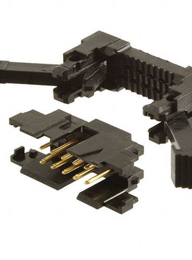 1-111504-4原装(CONN PLUG 10P IDC 26-28AWG GO