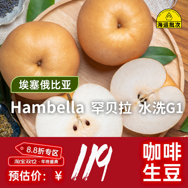 【25产季】Hambella 罕贝拉水洗G1 印格埃塞俄比亚咖啡生豆1KG