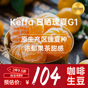 【25产季】卡法森林日晒瑰夏G1 印格埃塞俄比亚咖啡生豆1KG
