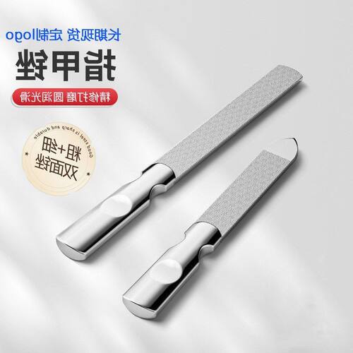 灰厚不锈钢套装美甲锉条搓指甲