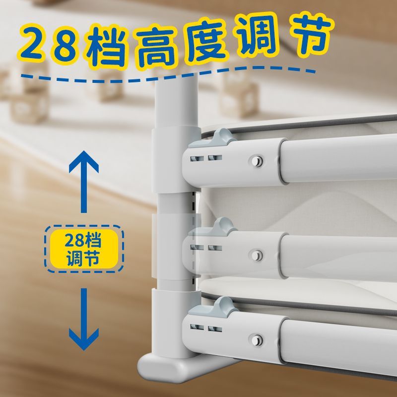 床围栏宝宝防摔防护栏婴儿一侧一面单面拼接升降加高儿童神器小孩图片