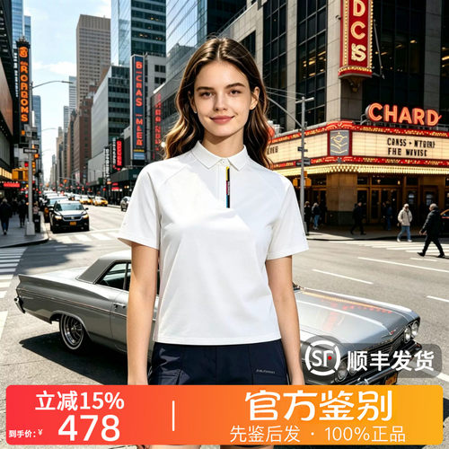 SALOMON萨洛蒙正品PL OD BSC户外通勤修身套头短袖Polo衫女D01359