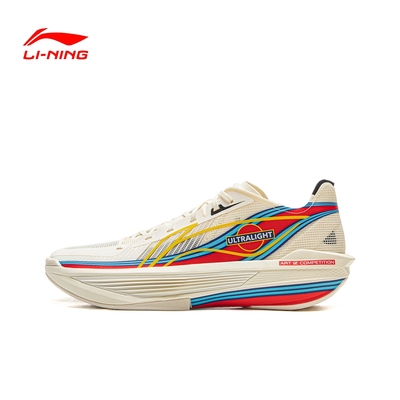 LiNing李宁 ULTRALIGHT 减震防滑耐磨轻便回弹 篮球鞋ABAV007-42