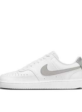 Nike Court Vision 1 Low 低帮 板鞋 女款 白灰 CD5434-111