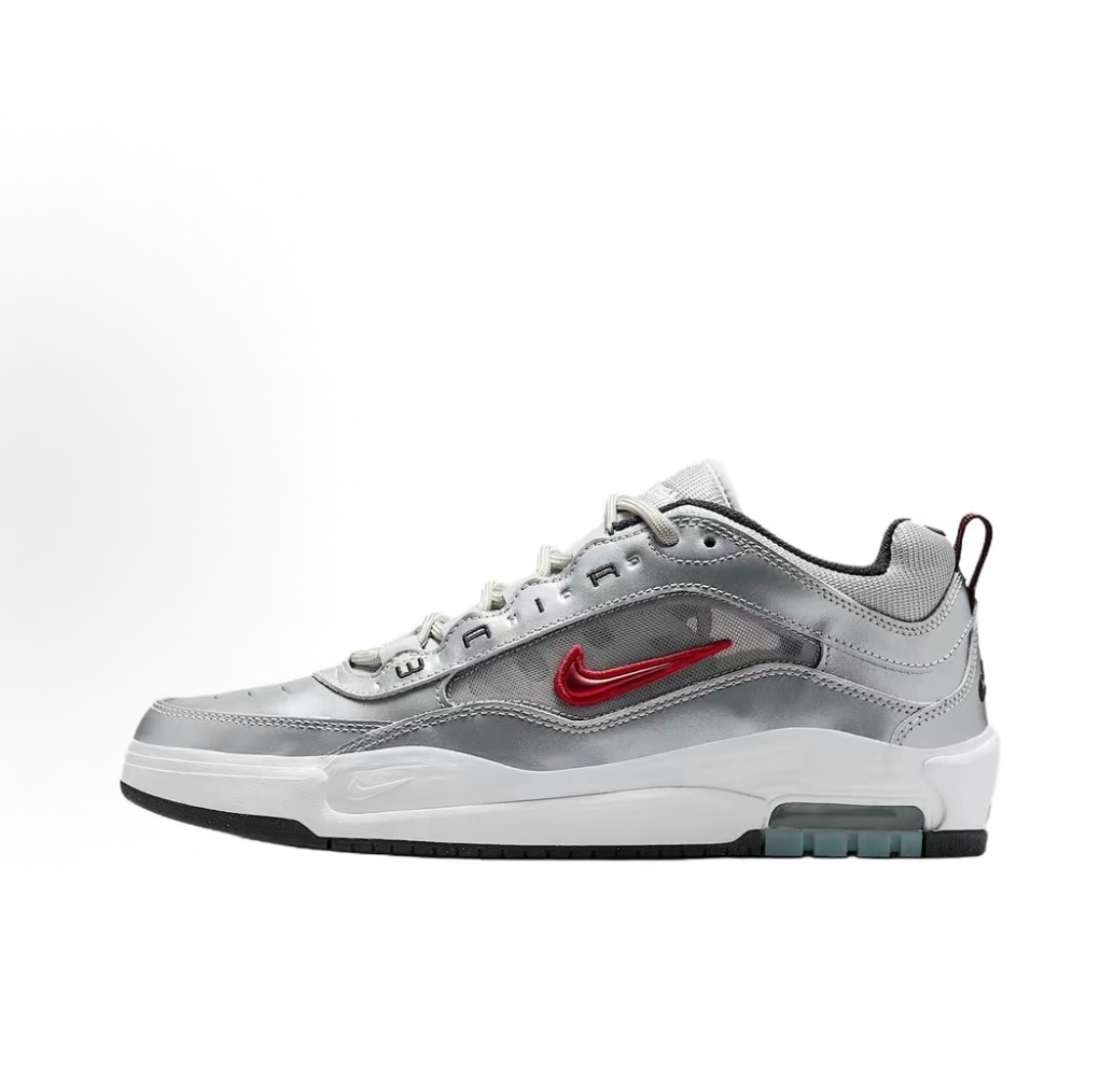 Nike SB Ishod 2 防滑耐磨 低帮 板鞋 男女同款 银色HF3062-001