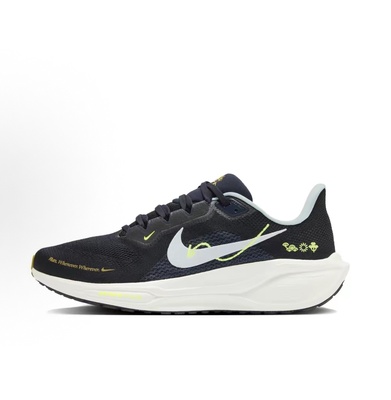 Nike Pegasus 41 减震透气 低帮跑步鞋 男款 黑色HQ3452-041