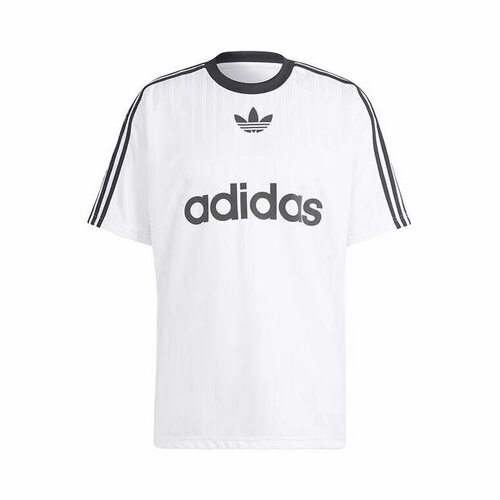 adidas originals adi color系列 短袖圆领条纹Logo印花男IM9459