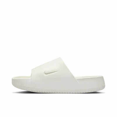 Nike Calm Slide Sail 舒适静音一字拖鞋 女款 白色DX4816-100