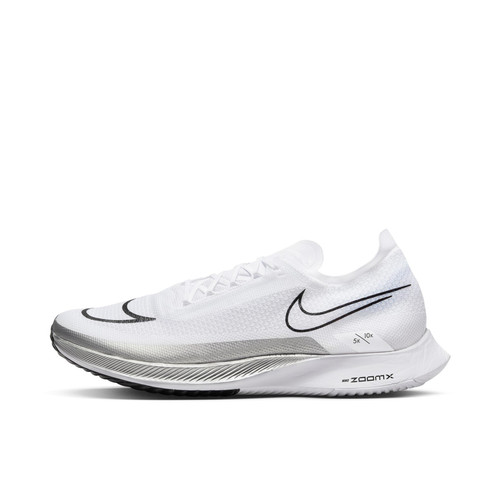 Nike ZoomX Streakfly 百搭 低帮跑步鞋 男女同款 白黑DJ6566-101