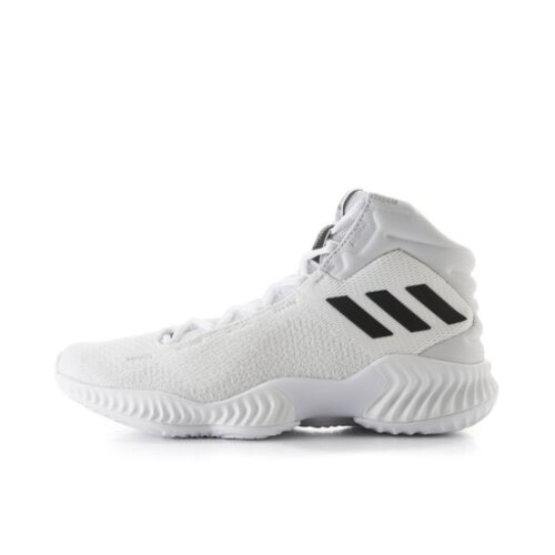 adidas Pro Bounce 2018 时尚 减震防滑 中帮篮球鞋 男款FW5745