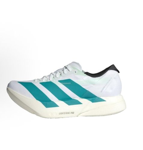 adidas Adizero Adios Pro 4 白青色 休闲跑步鞋 泡棉材质JR1267