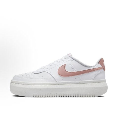 Nike Court Vision Alta 舒适简约低帮 板鞋 女款 白色DZ5394-102