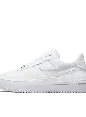 Nike Air Force 1 空军一号 板鞋 Shadow/女款/全白DJ9946-100