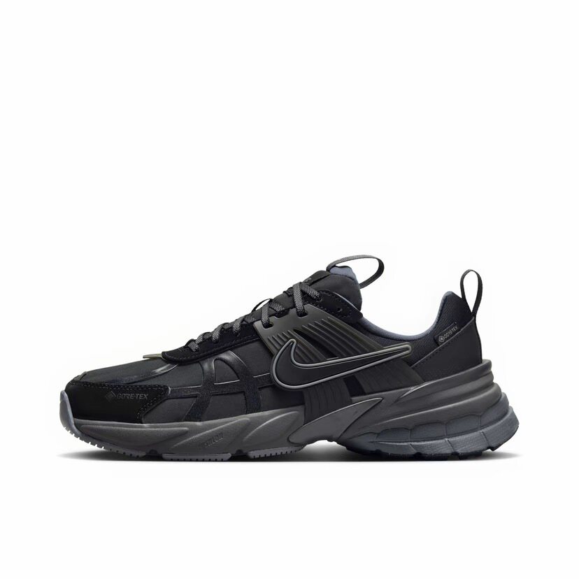 Nike V2K Run 低帮 休闲城市通勤跑步鞋 女款 黑色FZ2622-001
