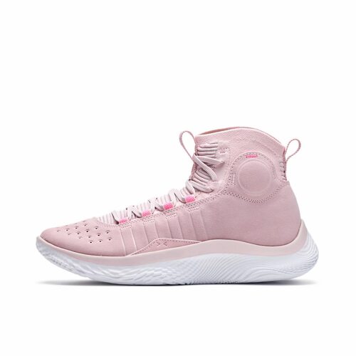 UA Curry 4 FLOTRO 减震防滑耐磨 高帮 实战篮球鞋 男3024861-600