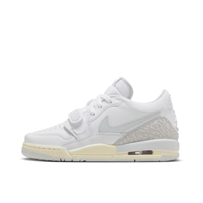 Jordan Legacy 312 Low 皮革低帮 篮球鞋 白银男女同款HJ3483-101