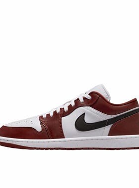 Jordan Air Jordan 1 舒适百搭 低帮 复古篮球鞋HF3148-102