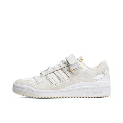 adidas originals FORUM Low 舒适 低帮 板鞋 女款 白灰ID2559