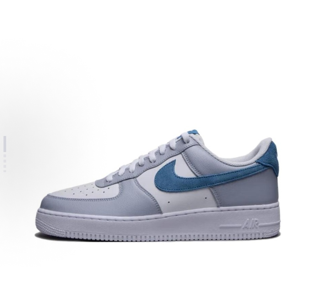 Nike Air Force 1 '07 LV8 AF1耐磨低帮男女同款蓝白色HV1795-141