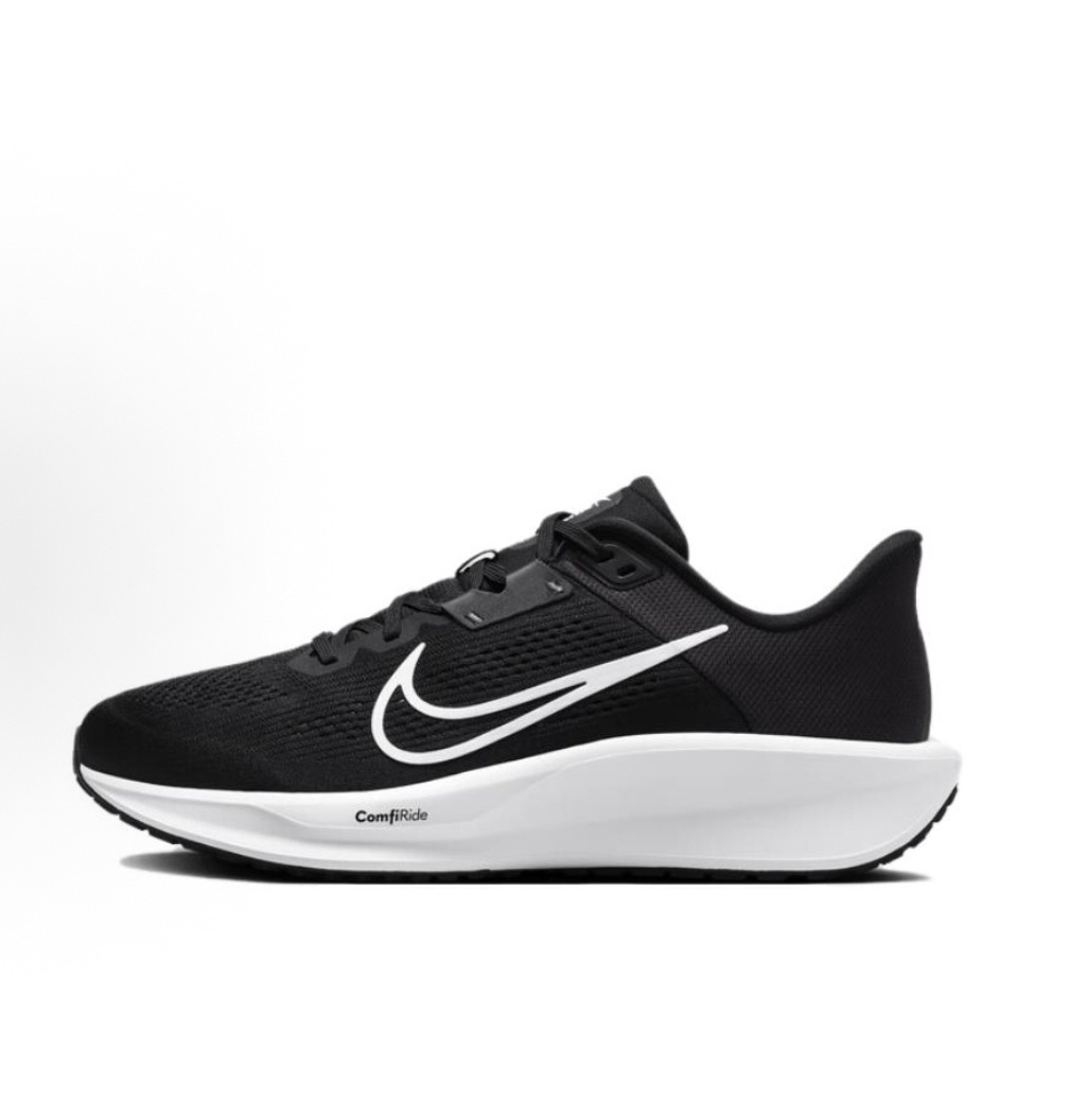Nike  Quest 6  运动舒适回弹 低帮跑步鞋 男款 黑白灰FD6033-001