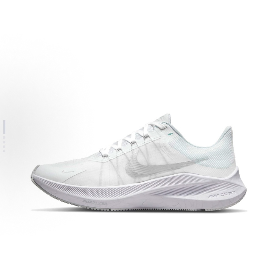 Nike Zoom Winflo 8 舒适耐磨 低帮 女款 白色CW3421-104