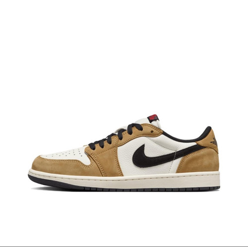 Air Jordan 1 板鞋 运动休闲鞋 复古潮流 低帮/黄棕色CZ0790-107