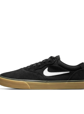 Nike SB Chron 2 2 生胶鞋底 低帮 板鞋 男女同款 黑DM3493-002